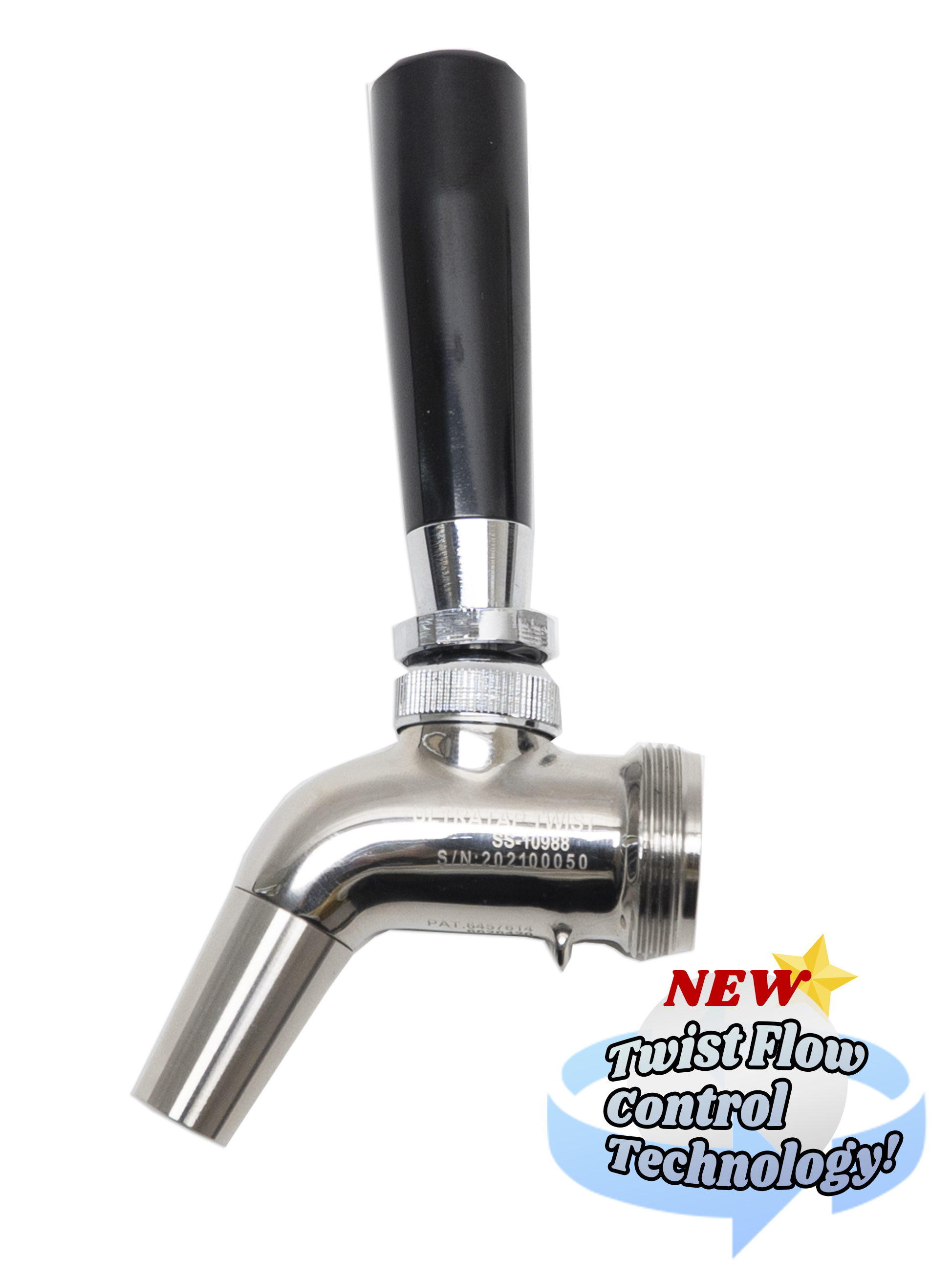 Photo of Ultratap Twist forward-sealing flow-control beer tap